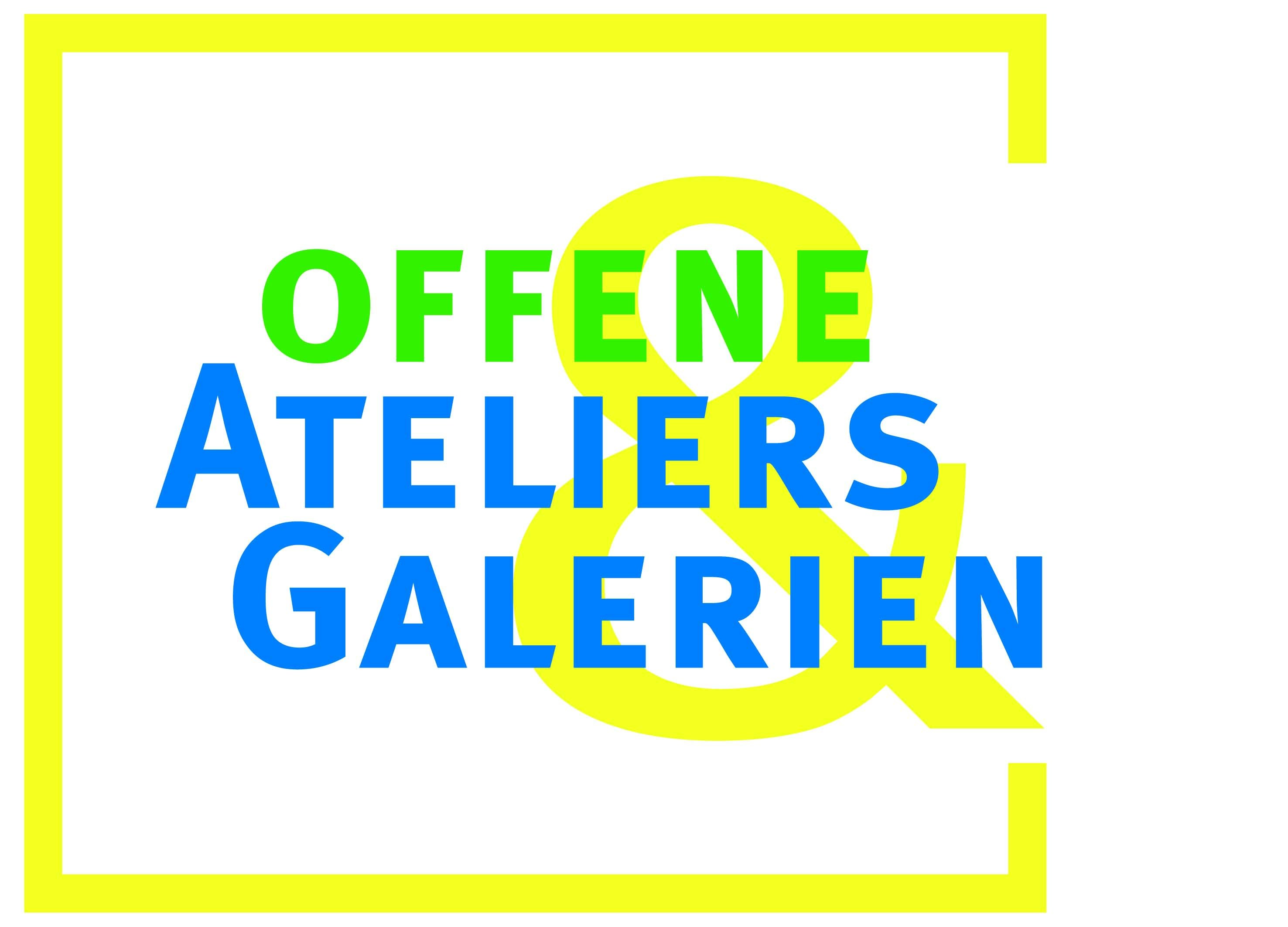Logo für das Wochenende der offenen Ateliers & Galerien